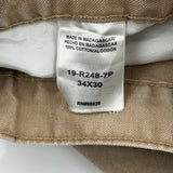 Schmidt Carpenter Pants - 34W 30L Brown Cotton