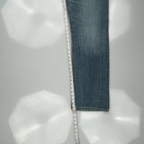 Bke Contrast Stitch Jeans - 34W 33L Blue Cotton Blend