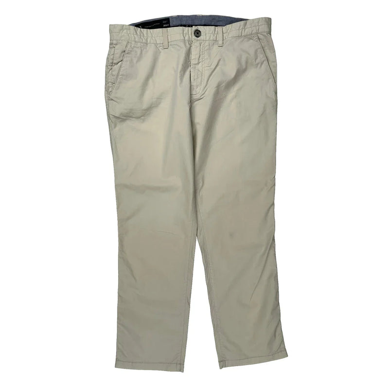 Armani Exchange Chinos - 35W 30L Beige Cotton