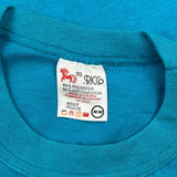 Expo 1986 Anvil Graphic T-Shirt - Medium Blue Cotton Blend