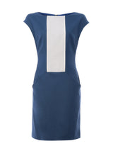 BROOK | Pin-Tuck Panel Shift Dress