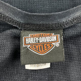 Town & Country Sports Center Harley Davidson Graphic Tank Top - Medium Black Cotton