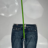 True Religion Slim Fit Jeans - 32W 31L Blue Cotton