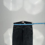 501 Levis Jeans - 31W 27L Grey Cotton