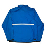 Nike Windbreaker - Large Blue Polyester