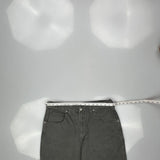 Wrangler Carpenter Pants - 34W 34L Gray Cotton