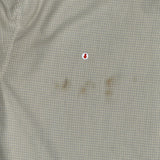 Lacoste Checked Short Sleeve Shirt - XL Beige Cotton