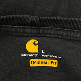 Carhartt T-Shirt - Large Gray Cotton