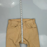 Levis Cord Trousers - 30″ Waist Beige Corduroy