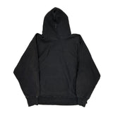 Made In USA Majestic College Hoodie - Large Black Cotton