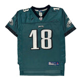 Age 14-16 Philadelphia Eagles Reebok Nfl Football Jersey - Large Green Polyester