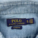 Polo By Ralph Lauren Shirt - XL Blue Cotton