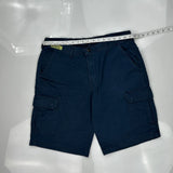 Red Kap Cargo Shorts - 34W 10L Navy Cotton