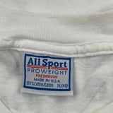 Beer Promotion All Sport T-Shirt - XL White Cotton