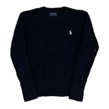 Age 7 Polo By Ralph Lauren Sweater - Small Navy Cotton