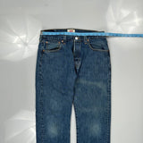 Levis Jeans - 34W 32L Blue Cotton