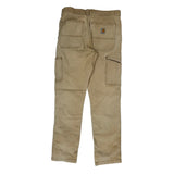 Carhartt Carpenter Trousers - 31W 31L Beige Cotton