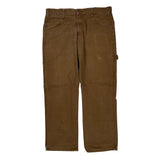 Dickies Carpenter Pants - 33W 29L Brown Cotton
