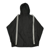 Adidas Windbreaker - Large Black Polyester
