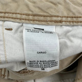Levis Cargo Shorts - 38W 10L Beige Cotton