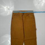 Dickies Double Knee Carpenter Pants - 30W 32L Brown Cotton