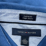 Tommy Hilfiger Polo Shirt - Large Blue Cotton