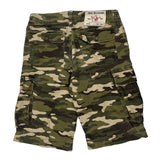 True Religion Camo Cargo Shorts - 30W 10L Camo Cotton