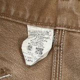 Carhartt Carpenter Trousers - 35W 30L Brown Cotton