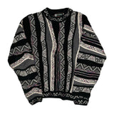 Tundra Sweater - Small White Cotton Blend