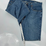 Levis Denim Shorts - 37W 11L Blue Cotton