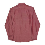 Tommy Hilfiger Slim Fit Shirt - Large Red Cotton
