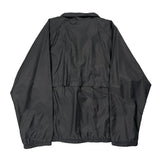 Nike Windbreaker - Large Black Polyester