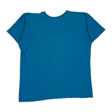 Made In USA Single Stitch Charleston Resort Reworks Graphic T-Shirt - Large Blue Cotton