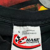 Tony Stewart Chase Authentics Cropped T-Shirt - Large Black Cotton