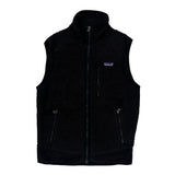 Patagonia Fleece Vest - XS Black Polyester