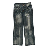 Unbranded Jeans - 31W 30L Acid Wash Denim