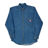 Hard Rock Cafe Hard Rock Cafe Denim Shirt - Small Blue Cotton