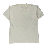 Fruit Of The Loom Single Stitch T-Shirt - XL Cream Cotton