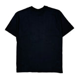 40 Peacock Single Stitch T-Shirt - Large Black Cotton