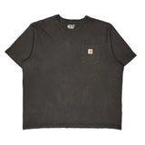 Carhartt T-Shirt - 2XL Grey Cotton