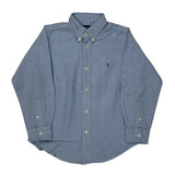 Age 6 Ralph Lauren Shirt - XS Blue Cotton