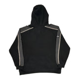 Harley Davidson Spellout Hoodie - XL Black Cotton