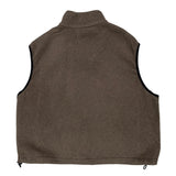 Woolrich Fleece Vest - 2XL Brown Polyester