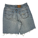 Levis Denim Shorts - 31W 9L Blue Cotton