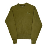 Reverse Weave Champion Sweatshirt - XS Green Cotton