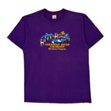 Arkansas River Colorado Jerzees T-Shirt - Large Purple Cotton