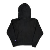 Reverse Weave Champion Hoodie - Large Black Cotton