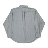 Ralph Lauren Striped Shirt - Small Blue Cotton
