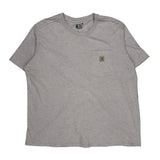 Carhartt T-Shirt - 2XL Grey Cotton