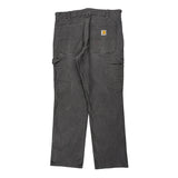 Carhartt Carpenter Pants - 33W 30L Gray Cotton